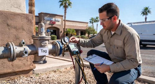 Backflow Prevention Testing: