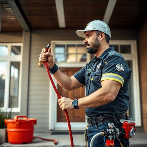 Solving Low Water Pressure Caused by Mineral-Clogged Lines